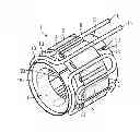 Fig. 01 - External cooling tube arrangement for a stator of an electric motor