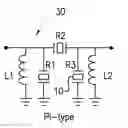 Fig. 01 - Flip chip type saw band reject filter design