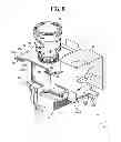 Fig. 07 - Image projection apparatus with an enclosure and air supply