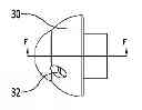 Fig. 01 - Listening support device, in particular a hearing aid, and a compressible case for application therewith