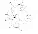 Fig. 01 - Vane with offset walls and fluid passages used in a vane cell device