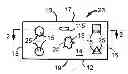 Fig. 01 - Tile with magnetic type material and covered with a layer of parchment and process thereof