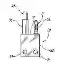 Fig. 01 - Lockout and tagging device and assembly for a switchable energy isolation device such as a terminal block