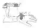 Fig. 01 - Wrist training device for a golf swing and putting stroke