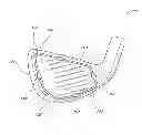 Fig. 01 - Golf club head with face insert