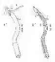 Fig. 41 - Surgical instrument for manipulating and passing suture