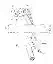 Fig. 44 - Surgical instrument for manipulating and passing suture