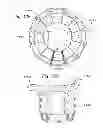 Fig. 69 - Prosthetic valve for replacing mitral valve