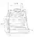 Fig. 01 - Apparatus for adapting a hoe bucket for depth control
