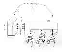Fig. 01 - Group communications multiplexing system