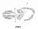 Fig. 06 - WEARABLE ARTICLE WITH CORRESPONDINGLY ALIGNED INTERIOR AND EXTERIOR GRIP MATERIAL