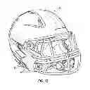 Fig. 09 - Pad assemblies for a protective sports helmet