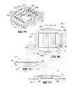 Fig. 11 - Pad assemblies for a protective sports helmet