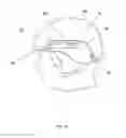 Fig. 02 - Hinged attachment of headgear to a helmet