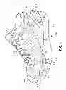 Fig. 02 - Shoe upper having multiple unwelded flex zones