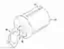 Fig. 01 - BURGLARPROOF LOCK CORE ASSEMBLY