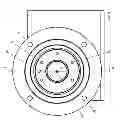 Fig. 09 - Standard gear unit, assembly kit and drive