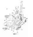 Fig. 02 - Powered saw including dust capture apparatus