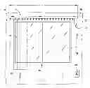 Fig. 01 - REVERSIBLE BRACKET MOUNTING SYSTEM FOR WINDOW TREATMENT SUPPORT APPARATUS