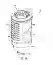 Fig. 02 - Repositionable base structure for a container