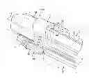 Fig. 01 - Liquid spraying device for a wiper blade
