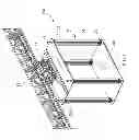 Fig. 02 - Flying platform with visually transparent flexible support members