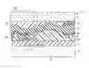 Fig. 01 - OLED with sporadic flattening layer between two barrier layers