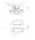 Fig. 08 - Adjustable-tilt housing with flattened dome shape, array antenna, and bracket mount
