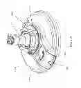 Fig. 44 - Adjustable-tilt housing with flattened dome shape, array antenna, and bracket mount