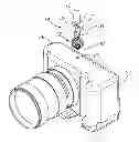 Fig. 01 - Camera body with integral strap connector