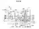 Fig. 07 - Printing apparatus with ribbon winding unit having first and second moveable gears