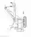 Fig. 08 - Conduit support structure for an industrial machine with saddle block