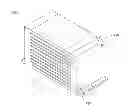 Fig. 01 - Middle or large-sized battery pack of novel air cooling structure