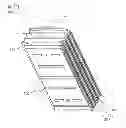 Fig. 07 - Middle or large-sized battery pack of novel air cooling structure