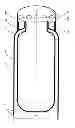 Fig. 01 - Container for candles, with internal circulation of air