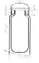 Fig. 02 - Container for candles, with internal circulation of air