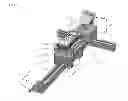 Fig. 03 - Orthodontic force-measuring device using a typodont and a load cell