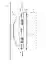 Fig. 07 - Mounting system having a mounting plate with mounting studs and electrical contacts