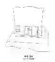 Fig. 10 - SECURE AND/OR LOCKABLE CONNECTING ARRAGEMENT FOR VIDEO GAME SYSTEM