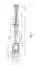 Fig. 19 - SECURE AND/OR LOCKABLE CONNECTING ARRAGEMENT FOR VIDEO GAME SYSTEM