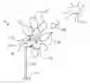 Fig. 01 - SOLAR-POWERED ROTATING ORNAMENTAL DEVICE