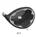 Fig. 08 - Golf club head with accessible interior