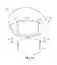 Fig. 23 - Golf club head with replaceable face