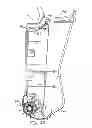 Fig. 28 - Pool cleaning robot having waterline movement capabilities