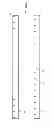 Fig. 02 - Template for marking conveyor belt splices