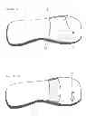 Fig. 04 - Biodegradable shoe sole with fixed or detachable upper shoe components