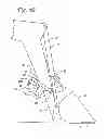Fig. 08 - Implement with linkage assembly and work assembly wherein work assembly has dynamic skid shoe and a scraping edge