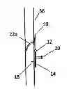Fig. 01 - Tool-less Reusable Hinged Wall Hanger