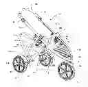 Fig. 01 - Collapsible two seat perambulator