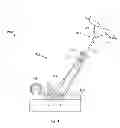 Fig. 05 - Wind power device with dynamic sail, streamlined cable or enhanced ground mechanism